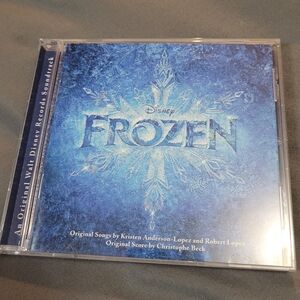 ✨️3/$15✨️ Disney Frozen Soundtrack CD with Blue Cover